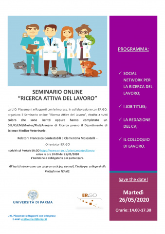 I Nostri Seminari Di Orientamento Professionale Universita Degli Studi Di Parma
