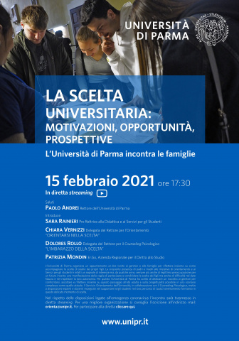 Orientamento In Ingresso Universita Degli Studi Di Parma