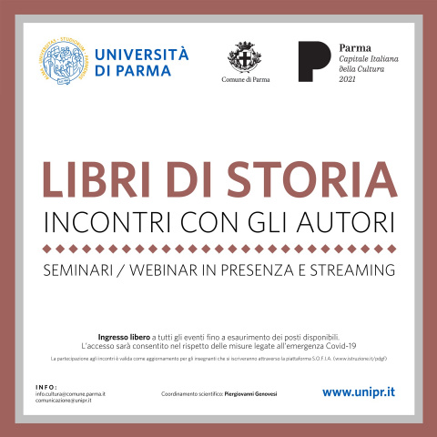 dal 26 ottobre torna la rassegna libri di storia incontri con gli autori universita degli studi di parma