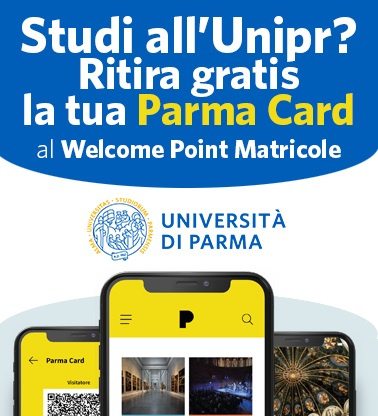 La Parma Card 2020 21 In Distribuzione Gratuita Per Gli Studenti Dell Ateneo Universita Degli Studi Di Parma