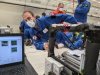 Luca Pagliarini in assenza di gravità