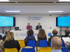 Un momento della conferenza stampa
